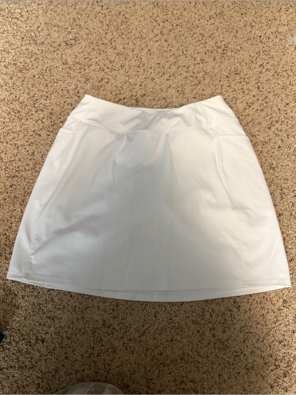 Tek gear white golf skirt with pockets